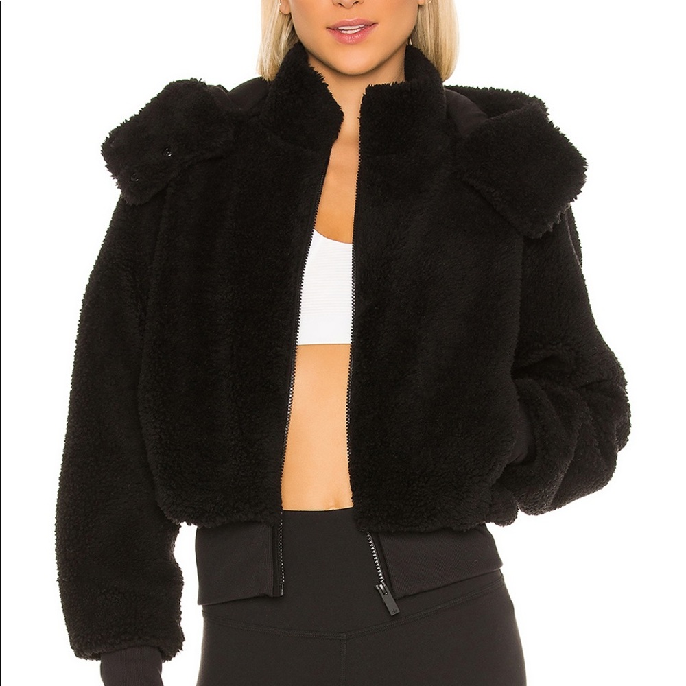 Alo Yoga Foxy Sherpa Jacket SZ M